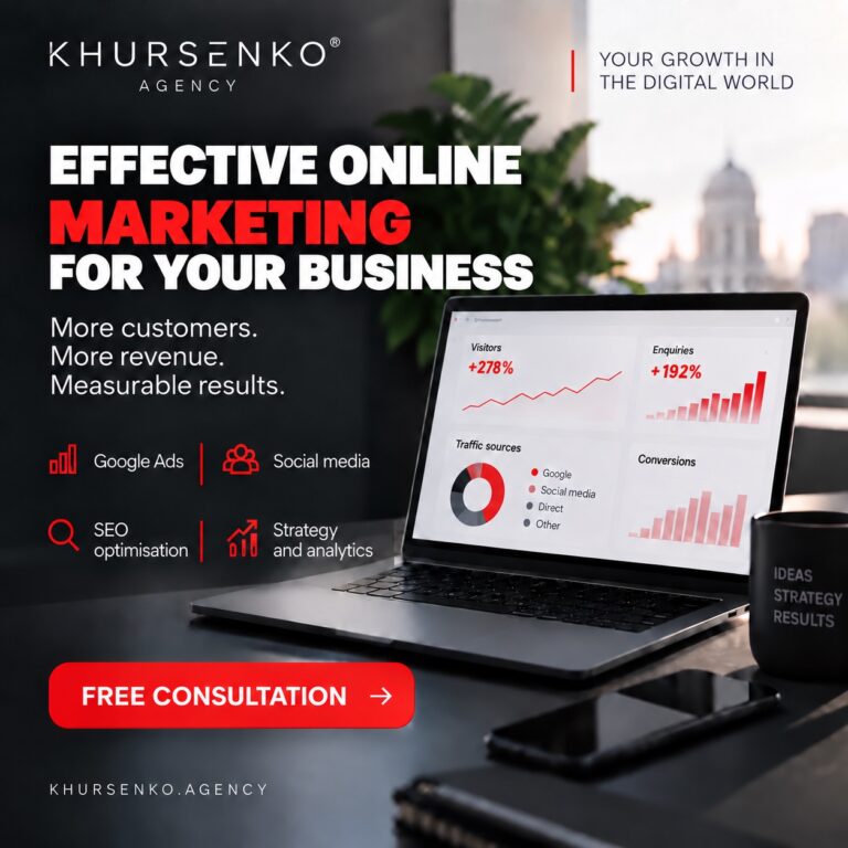 Effective online marketing for your business