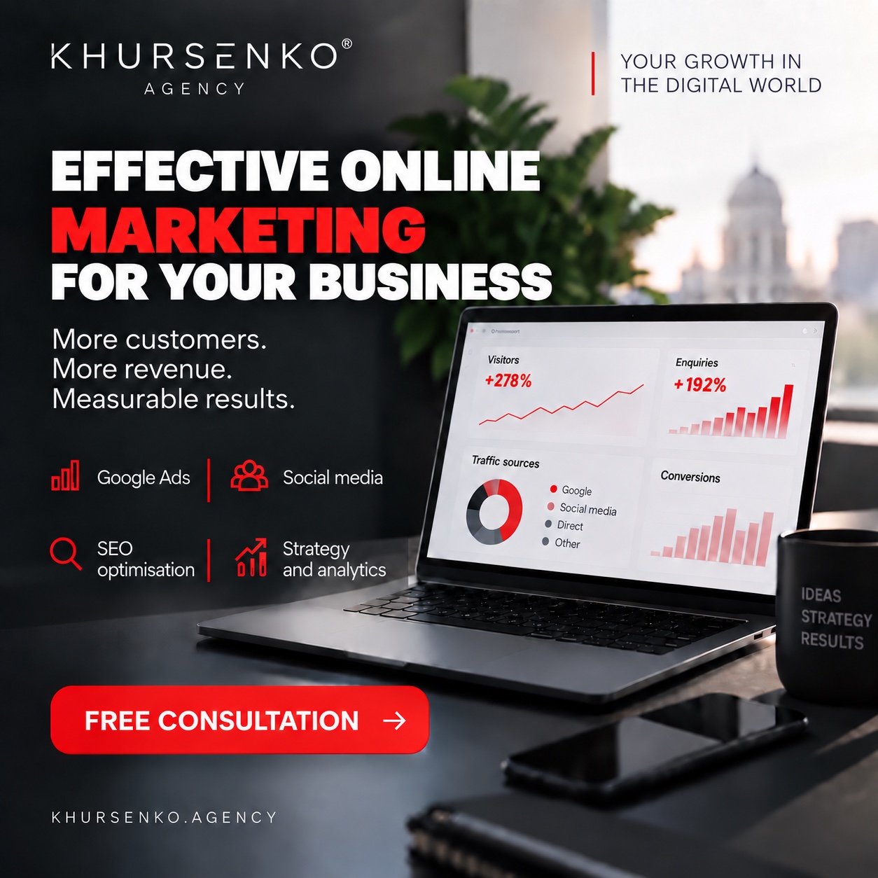 Effective online marketing for your business Effective online marketing for your business