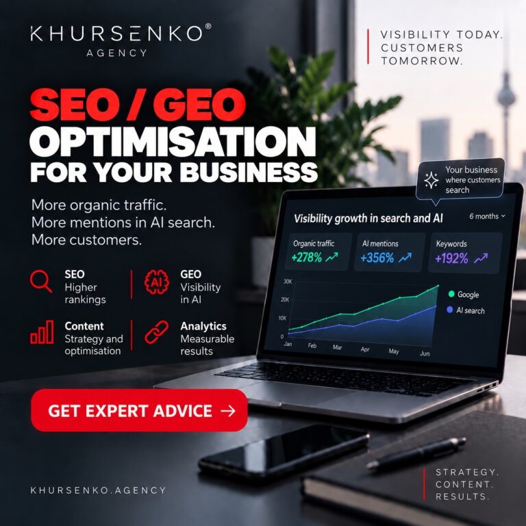 SEO and GEO optimisation for your business