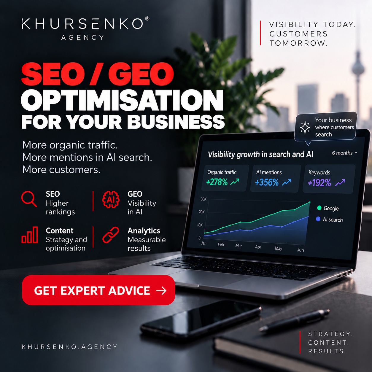 SEO and GEO optimisation for your business SEO and GEO optimisation for your business